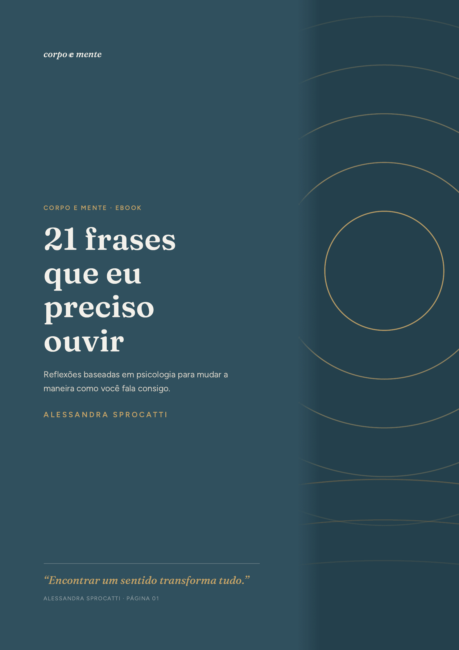 Capa do e-book 21 frases que eu preciso ouvir