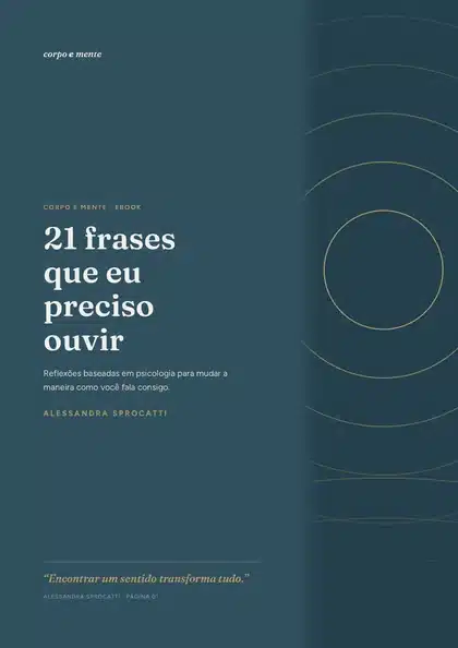Capa do guia 21 frases que eu preciso ouvir